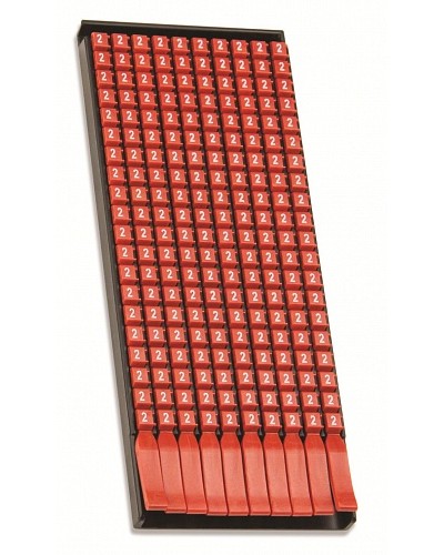 Маркер для кабеля сечением 4-6мм символ „1” DKC MKF1S3 в Ростове-на-Дону Крепежные изделия Pintop.ru