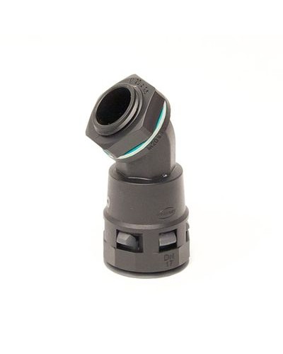 Монтажный комплект муфта 45 грд. труба-коробка DN 29 мм, М32х1,5, полиамид, цвет черный DKC PACL29M32N в Ростове-на-Дону Крепеж: Дюбели, шурупы, саморезы Pintop.ru