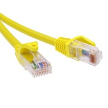 Патч-корд неэкранированный CAT5E U/UTP 4х2, LSZH, желтый, 2м DKC RN5EUU4520YL