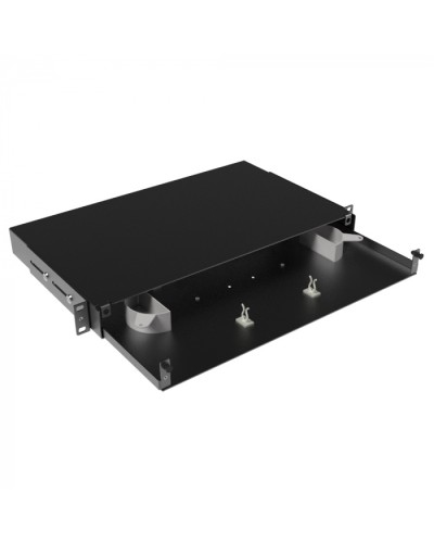 Оптическая полка выдвижная, без лицевой панели, неукомплектованная, 1U,черная DKC RNFPE1U24 в Ростове-на-Дону Кроссы оптические Pintop.ru