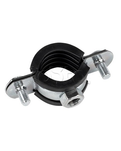 Хомут стальной 1/2 (20-24 мм), с уплотнителем EKF (hsu1012) в Ростове-на-Дону Стяжки-хомуты Pintop.ru