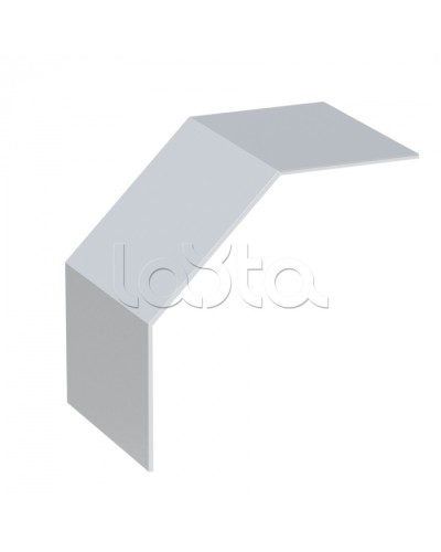 Крышка на угол 90 градусов вертикальный внешний лестничный усиленная 150x600 мм (2 мм) EKF (kvoltp90150600-2) в Ростове-на-Дону Аксессуары для лотков Pintop.ru