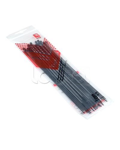 Хомут P6.6 стандартный (ч), 2.5x200 (50шт) FlexLock PROxima EKF (plc-fl-ctsb-2.5x200-r) в Ростове-на-Дону Стяжки-хомуты Pintop.ru