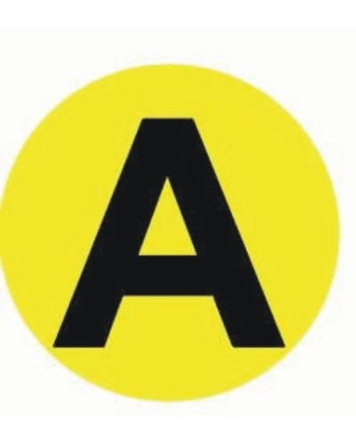 Наклейка B d=20мм EKF PROxima (an-2-9-1) в Ростове-на-Дону Аксессуары для стоек и шкафов Pintop.ru