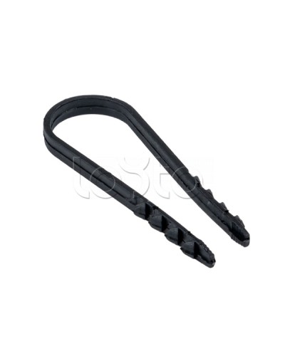 Дюбель-хомут для круглого кабеля (19-25мм) черный (50шт.) EKF PROxima (plc-ncs50-19x25b) в Ростове-на-Дону Крепеж: Дюбели, шурупы, саморезы Pintop.ru