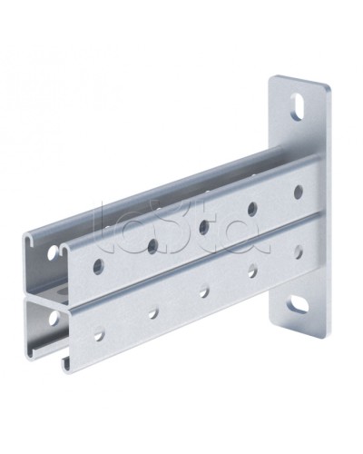 STRUT-консоль двойная 41х41 мм, основание 350 мм EKF (stkd414135) в Ростове-на-Дону Аксессуары для лотков Pintop.ru