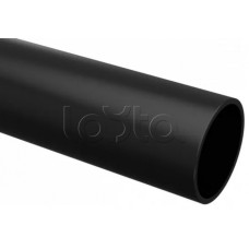 Труба гладкая ПВХ жесткая d25 мм (2 м) (50 м/уп) черная EKF-Plast (trg-25b-2m)