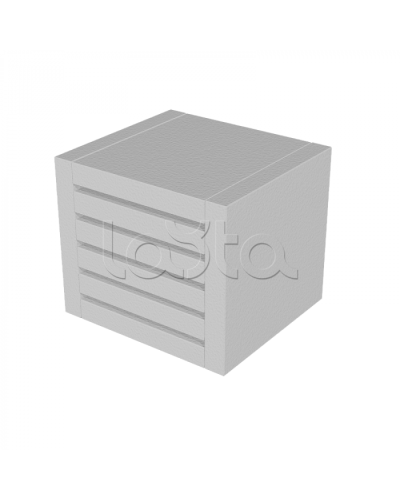 Вентиляционный блок TEHSTRONG VB 100x100x55 (EI 150) EKF (vb10055) в Ростове-на-Дону Аксессуары для лотков Pintop.ru