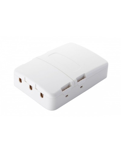 Настенная коробка 3-портовая, 2 секции, белый Eurolan (12B-13-33WT) в Ростове-на-Дону Розетки компьютерные и телефонные Pintop.ru