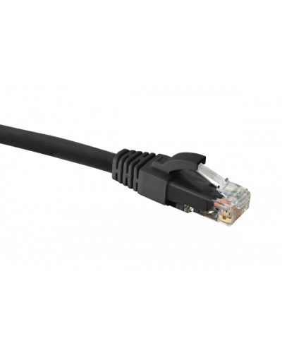 Коммутационный шнур категории 5e, U/UTP,LSZH, T568B, черный, 3,0 м Eurolan (21D-U5-03BL) в Ростове-на-Дону Патчкорды (медные) Pintop.ru