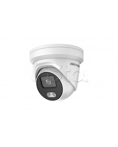 IP-камера видеонаблюдения купольная уличная Hikvision DS-2CD2327G2-LU(C)(2.8mm) в Ростове-на-Дону IP-камеры Pintop.ru