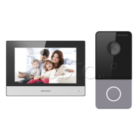 Комплект IP видеодомофона с Wi-Fi Hikvision DS-KIS603-P(C)