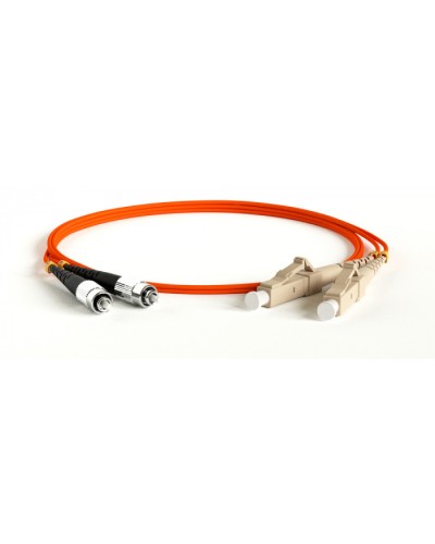 Патч-корд волоконно-оптический Hyperline FC-D2-50-FC/PR-LC/PR-H-40M-LSZH-OR в Ростове-на-Дону Патч-корды оптические Pintop.ru