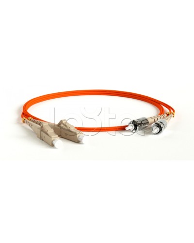 Патч-корд волоконно-оптический Hyperline FC-D2-50-SC/PR-ST/PR-H-2M-LSZH-OR в Ростове-на-Дону Патч-корды оптические Pintop.ru