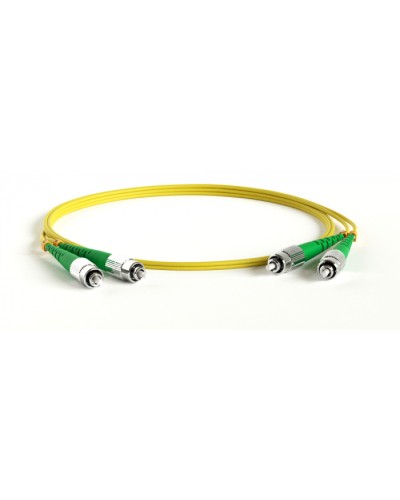 Патч-корд волоконно-оптический Hyperline FC-D2-9-FC/AR-SC/AR-H-10M-LSZH-YL в Ростове-на-Дону Патч-корды оптические Pintop.ru