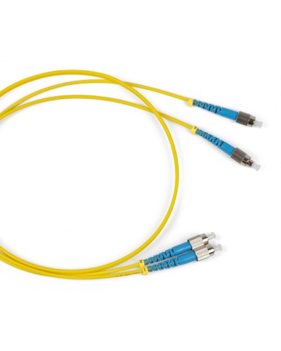 Патч-корд волоконно-оптический Hyperline FC-S2-9-FC/AR-FC/AR-H-1M-LSZH-YL в Ростове-на-Дону Патч-корды оптические Pintop.ru