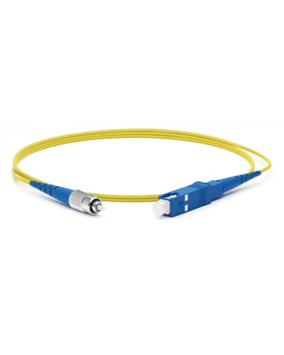 Патч-корд волоконно-оптический Hyperline FC-S2-9-FC/UR-FC/UR-H-15M-LSZH-YL в Ростове-на-Дону Патч-корды оптические Pintop.ru