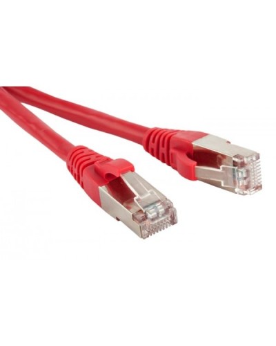 Патч-корд F/UTP Hyperline PC-LPM-STP-RJ45-RJ45-C6-10M-LSZH-RD в Ростове-на-Дону Патчкорды (медные) Pintop.ru