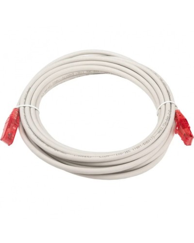Патч-корд RJ45-RJ45, 4 пары, UTP, кат.5е, LSZH (5м) Hyperline PC-LPM-UTP-RJ45-RJ45-C5e-5M-LSZH-GY в Ростове-на-Дону Патчкорды (медные) Pintop.ru