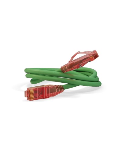 Патч-корд U/UTP Hyperline PC-LPM-UTP-RJ45-RJ45-C6-0.3M-LSZH-GN в Ростове-на-Дону Патчкорды (медные) Pintop.ru