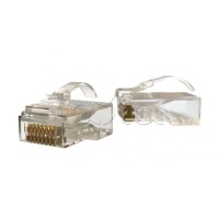 Разъем легкой оконцовки RJ-45 Hyperline (PLEZ-8P8C-UA-C6-100)