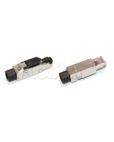 Разъем RJ-45 (8P8C) под витую пару Hyperline PLUF-8P8C-S-C6-SH в Ростове-на-Дону Коннекторы Pintop.ru