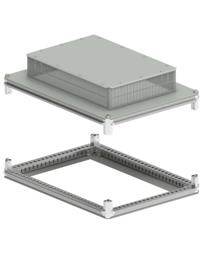 FORMAT Крыша и основание (под фланец) 600х800мм IP31 IEK (FO-00-KOF-060-080-31) в Ростове-на-Дону Аксессуары для стоек и шкафов Pintop.ru