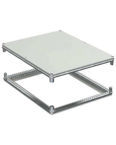 FORMAT Крыша и основание (под фланец) 1000х800мм IEK (FO-00-KOF-100-080) в Ростове-на-Дону Аксессуары для стоек и шкафов Pintop.ru