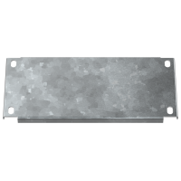 FORMAT Заглушка панели нижней наборной 100мм в шкаф шириной 400мм IEK (FO-00-PLTP-010-040)