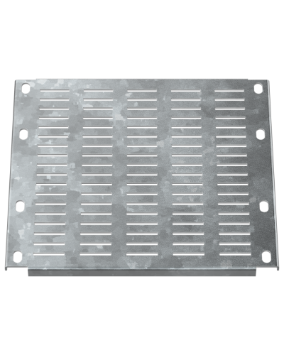 FORMAT Заглушка панели нижней наборной вентилируемой 200мм в шкаф шириной 400мм IEK (FO-00-PLTV-020-040) в Ростове-на-Дону Аксессуары для стоек и шкафов Pintop.ru