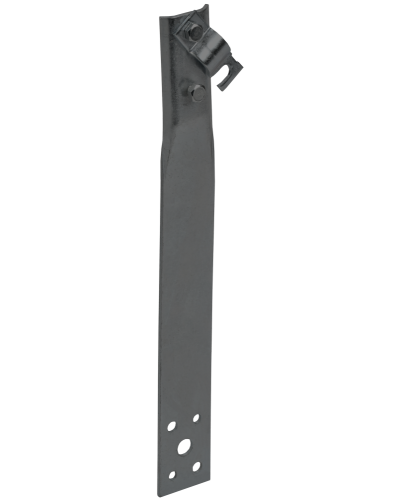 Держатель проводника круглого 6-10мм винтовой прямой h=60мм оцинкованная сталь TD IEK (ZDP86-13-1-16-60) в Ростове-на-Дону Крепеж Pintop.ru