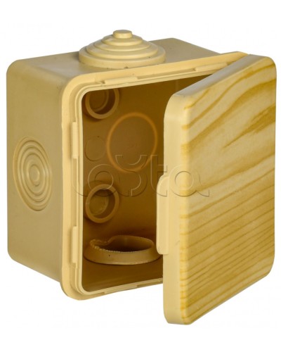 Коробка расп. КМ для о/п D=85х40мм IP54 4 вв. сосна IEK (UKO21-085-040-000-K34-54) в Ростове-на-Дону Распределительные коробки Pintop.ru