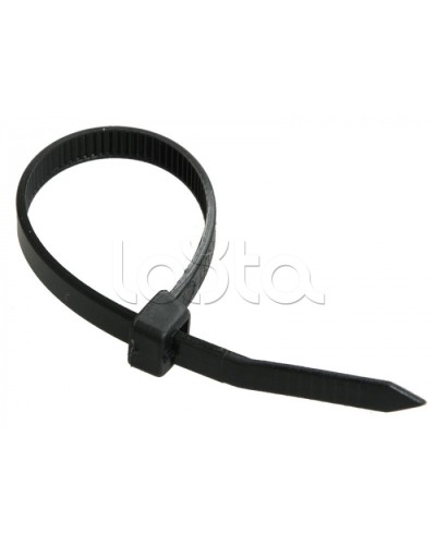 Стяжка 200x3,6 мм нейлоновая, черная IEK (UHH32-D036-200-100) в Ростове-на-Дону Стяжки-хомуты Pintop.ru