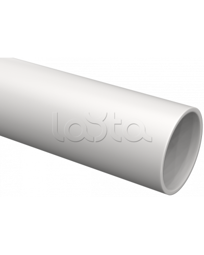 Труба гладкая жесткая ПВХ d=25 белая 2м (50м/компл) IEK (CTR10-025-K01-2-050) в Ростове-на-Дону Гладкая труба Pintop.ru