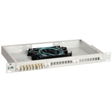 ITK 1U кросс укомплектованный: LC (duplex) 4шт;(OM4) (FOBX24-1U-4LCUD04)