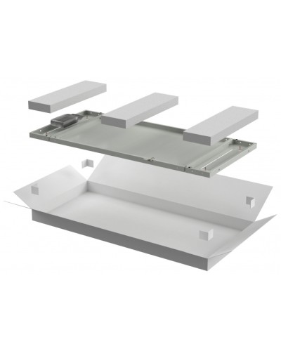 ITK LINEA N Панель задняя 600мм шкафа 33U сер. (LN35-33U6X-ZM) в Ростове-на-Дону Аксессуары для стоек и шкафов Pintop.ru