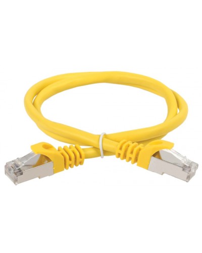 ITK Коммутационный шнур (патч-корд), кат.5Е FTP, 5м, желтый (PC05-C5EF-5M) в Ростове-на-Дону Патч-корды и пигтейлы Pintop.ru