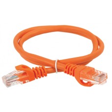 ITK Коммутационный шнур кат. 5Е UTP LSZH 2м оранжевый (PC07-C5EUL-2M)