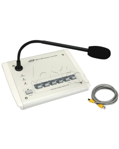 Станция настольная микрофонная JDM RC-110 в Ростове-на-Дону Микрофонные консоли и микрофоны Pintop.ru