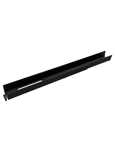 Горизонтальный лоток для установки между профилями шкафа LAN-DC шириной 800 мм, раздвижной, 457-762 мм, черный LANMASTER LAN-DC-CB-HTR-8 в Ростове-на-Дону Аксессуары для стоек и шкафов Pintop.ru