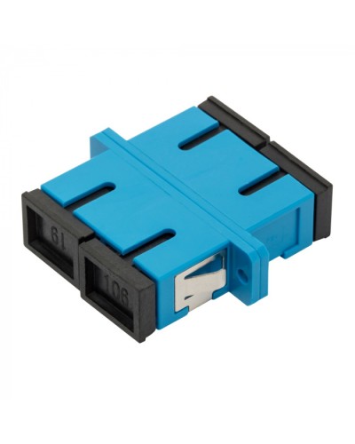 Адаптер оптический SC, SM, дуплексный LANMASTER (LAN-2SC-AM-SM) в Ростове-на-Дону Проходные адаптеры и розетки оптические Pintop.ru