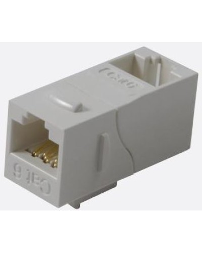 Повторитель портов RJ-45, неэкранированный, 90 градусов, кат.6, формата Keystone, белый LANMASTER LAN-KCP45U6/90-WH в Ростове-на-Дону Проходные адаптеры Pintop.ru