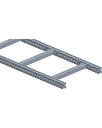 Лоток лестничный, прямая секция шириной 300 мм, алюминий (3 м) LANMASTER LAN-LTA300 в Ростове-на-Дону Кабельные лотки Pintop.ru