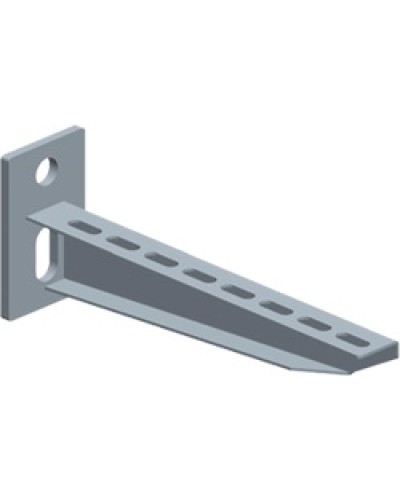 Консоль перфорированная для лотка шириной 300мм LANMASTER LAN-MT-BP300-EZ в Ростове-на-Дону Аксессуары для лотков Pintop.ru