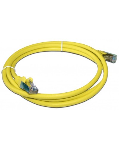 Патч-корд RJ45 - RJ45, 4 пары, FTP, категория 6, 5 м, желтый, LSZH LANMASTER LAN-PC45/S6-5.0-YL в Ростове-на-Дону Патч-корды и пигтейлы Pintop.ru