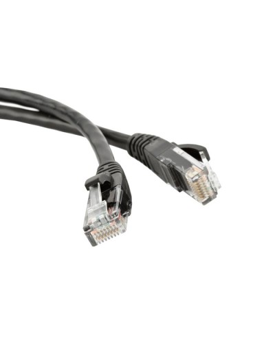 Патч-корд RJ45 - RJ45, 4 пары, UTP, категория 5е, 1 м, черный, LSZH LANMASTER LAN-PC45/U5E-1.0-BK в Ростове-на-Дону Патч-корды и пигтейлы Pintop.ru