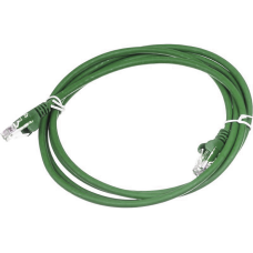 Патч-корд RJ45 - RJ45, 4 пары, UTP, категория 5е, 5 м, зеленый, LSZH LANMASTER LAN-PC45/U5E-5.0-GN