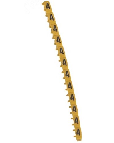 Маркер 4 0,15/0,5 ЖЛТ CAB3 Legrand 038104 в Ростове-на-Дону Аксессуары для кабель-канала Pintop.ru