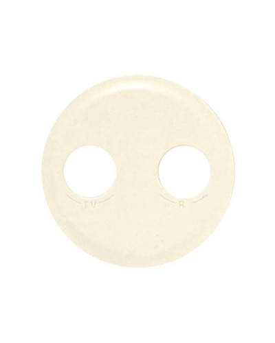 Лицевая панель для розетки TV/FM слоновая кость Celiane Legrand 066232 в Ростове-на-Дону Аксессуары для кабель-канала Pintop.ru