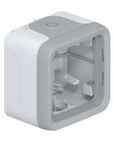 Коробка для накладного монтажа с мембранными сальниками серый 1 пост Plexo Legrand 069651 в Ростове-на-Дону Распределительные коробки Pintop.ru